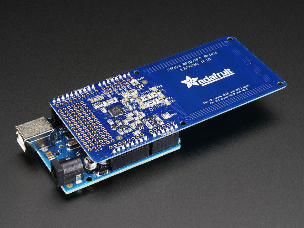 Adafruit PN532 NFC/RFID Controller Shield for Arduino